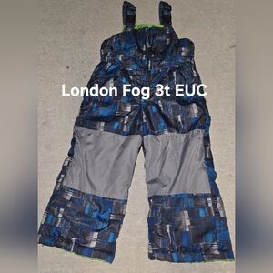 London Fog Kids' Snow Pants - Green and Blue